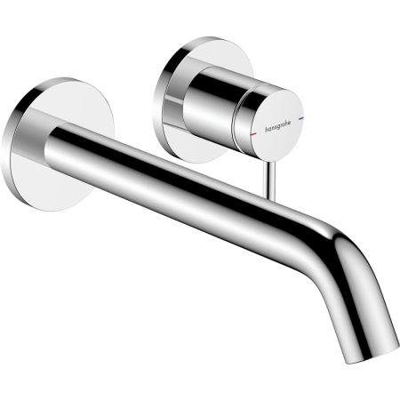 Внешняя часть смесителя для раковины hansgrohe Tecturis S скрытого монтажа, EcoSmart+, 73351000, хром