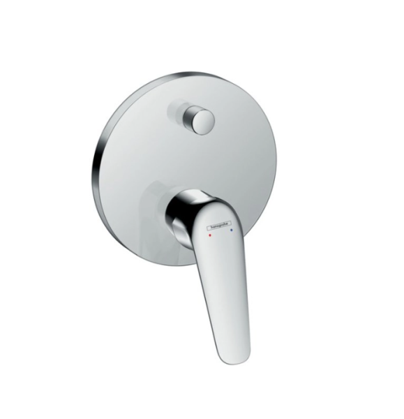 Смеситель для ванны со скрытой частью Hansgrohe Novus 71045000S хром