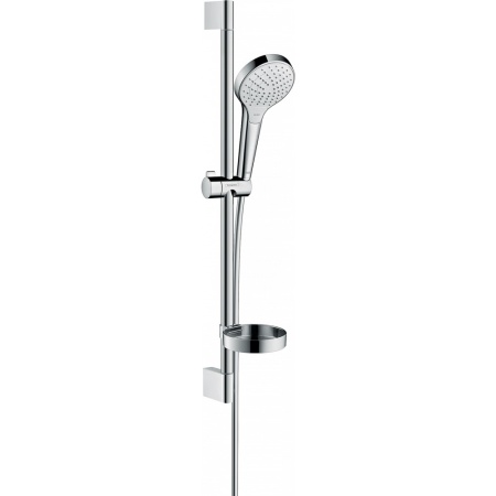 Душевой набор hansgrohe Croma Select S Vario и мыльницей Casetta 26566400, белый/хром