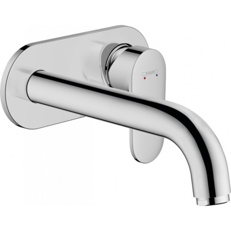 Смеситель для раковины настенный, излив 20,4 Hansgrohe Vernis Blend 71576000, хром