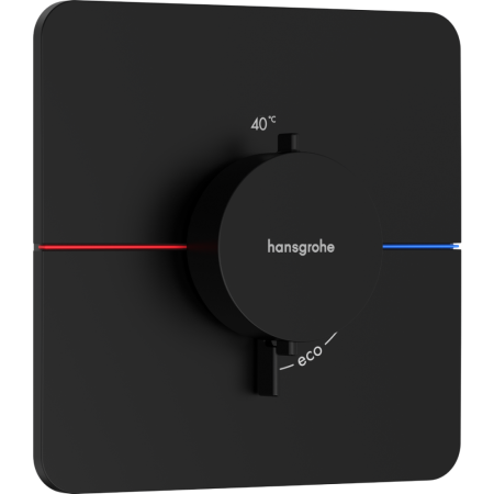 Термостат hansgrohe ShowerSelect Comfort Q для скрытого монтажа, 15588670, матовый черный