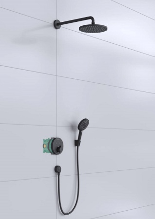 Душевая система Hansgrohe Raindance S 240 1jet 27959670, чёрный матовый