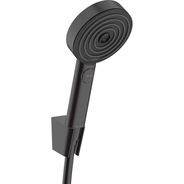 Готовый набор для ванны hansgrohe Vivenis с ручным душем Pulsify HG-PR61, матовый черный