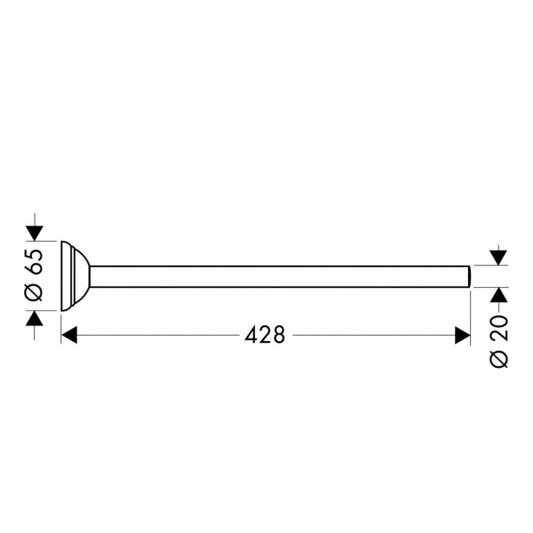 Держатель полотенца Axor Carlton 41420810