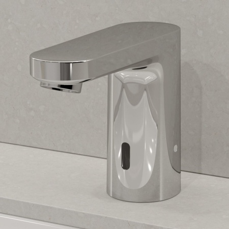 Сенсорный смеситель для раковины, питание от батареи Hansgrohe Vernis Blend 71502000 хром