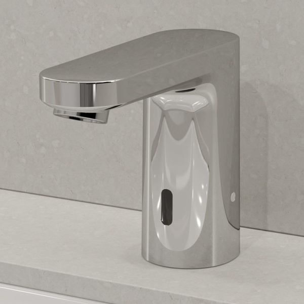 Сенсорный смеситель для раковины, питание от батареи Hansgrohe Vernis Blend 71502000 хром
