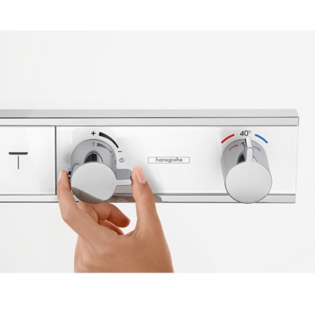 Hansgrohe 15382000S Set HG RainSelect термостатический смеситель для душа (15382000+15312180)