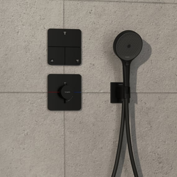 Переключатель потоков hansgrohe ShowerSelect Comfort Q, 15587670, матовый черный