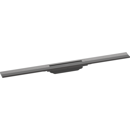 Внешняя часть трапа для душа hansgrohe RainDrain Flex, 80 см, укорачиваемая 56044340, шлифованный черный хром