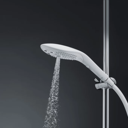 Ручной душ hansgrohe Womanizer Wave, 26807700, белый
