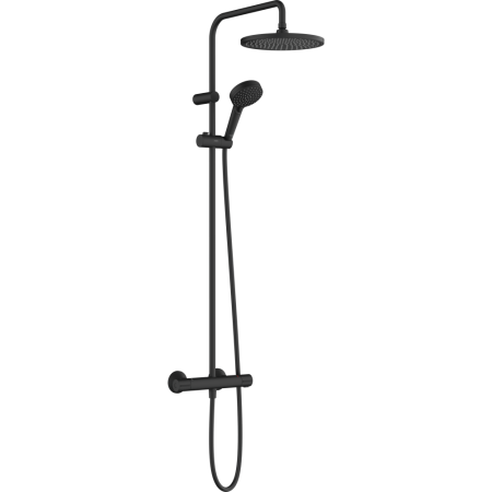 Душевая система hansgrohe Vernis Blend 240 1jet с термостатом 26428670, матовый черный