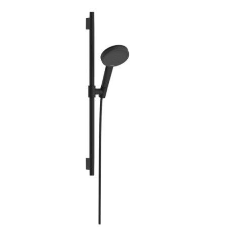 Hansgrohe Alive Raindance S EcoSmart 24602670 Душевой гарнитур (чёрный матовый)