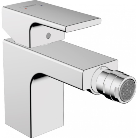 Смеситель для биде однорычажный со сливным гарнитуром Hansgrohe Vernis Shape 71211000, хром