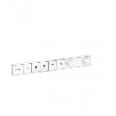 Термостат hansgrohe RainSelect для скрытой установки 5 функций 15384700, матовый белый