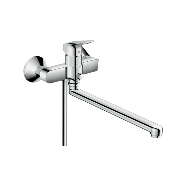 Готовый набор для ванны hansgrohe Logis с ручным душем Croma HG-PR134, хром