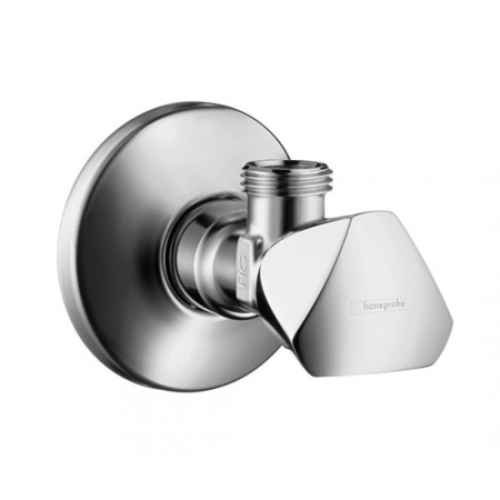 Вентиль угловой hansgrohe E 13902000, хром
