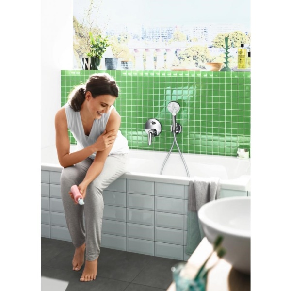Душевой шланг hansgrohe Isiflex с защитой от перекручивания 200 см. 28274000, хром