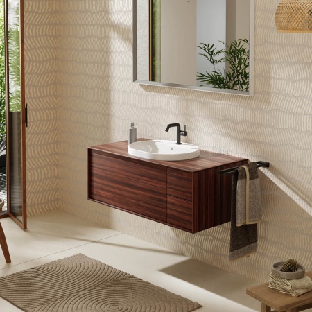 Hansgrohe Xuniva U Раковина накладная 400x400x130 белый 60161450