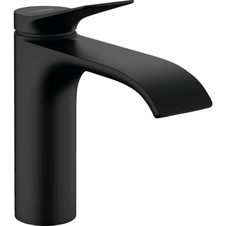 Смеситель для раковины hansgrohe Vivenis 110 CoolStart, без сливного гарнитура 75024670, матовый черный