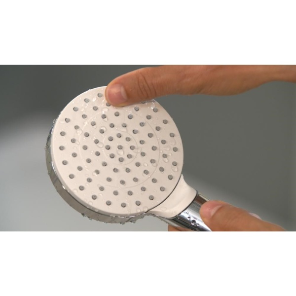 Ручной душ hansgrohe Crometta 1jet EcoSmart 26333400, белый/хром