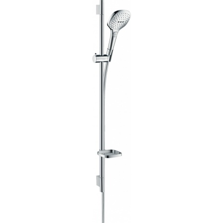 Душевой набор hansgrohe Raindance Select E 120 3jet/Unica S Puro 26621400, белый/хром