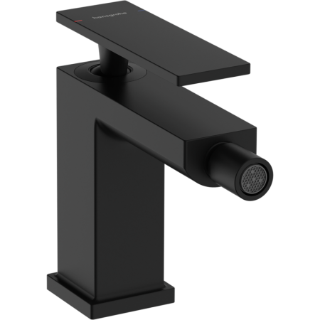 Смеситель для биде hansgrohe Tecturis E со сливным гарнитуром, 73200670, матовый черный