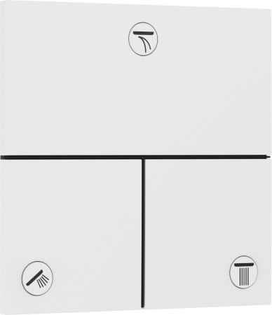 Переключатель потоков Hansgrohe ShowerSelect Comfort E 15573700 матовый белый