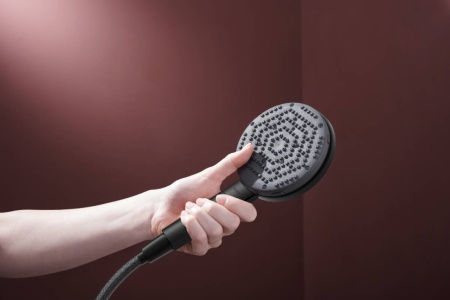 Душевая лейка Hansgrohe Raindance Select S 24500670 матовый черный