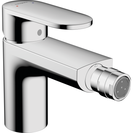 Смеситель для биде hansgrohe Vernis Blend с металлическим сливным гарнитуром 71218000, хром