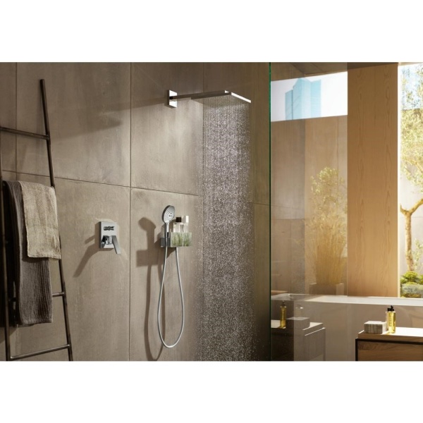 Смеситель hansgrohe Metropol для ванны настенный скрытый с рычаговой рукояткой 32545000, хром