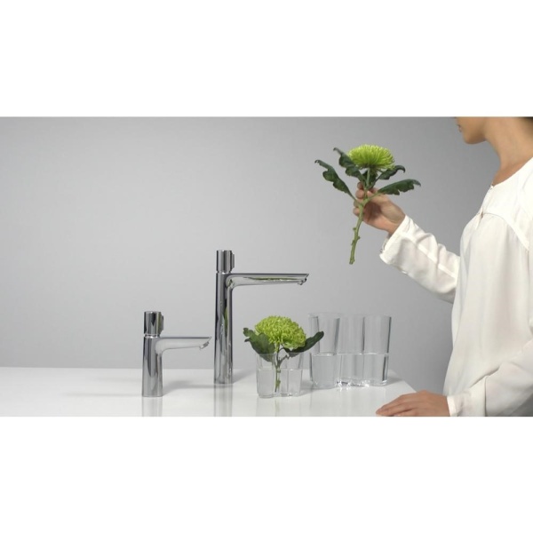 Смеситель для раковины 110, однорычажный, без сливного набора Hansgrohe 71751000, хром