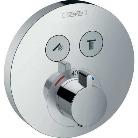 Термостат hansgrohe ShowerSelect S для душа 15743000, хром