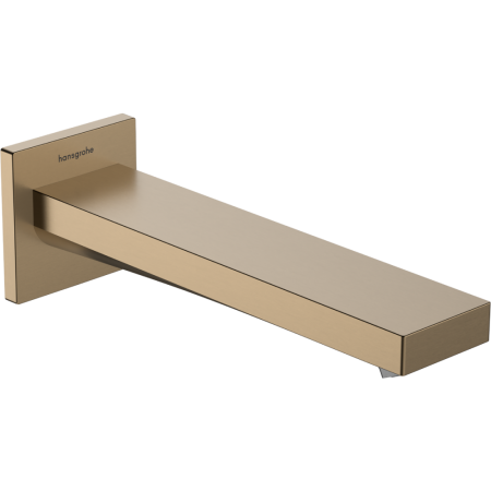 Излив для ванны hansgrohe Tecturis E, 73410140, шлифованная бронза