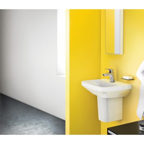 Смеситель hansgrohe Logis для раковины со сливным клапаном Push-Open 71077000, хром