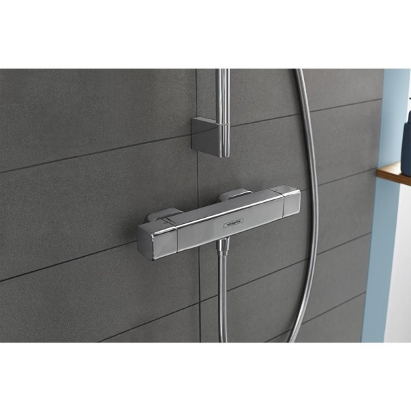 Термостат hansgrohe Ecostat E для душа 15773000, хром