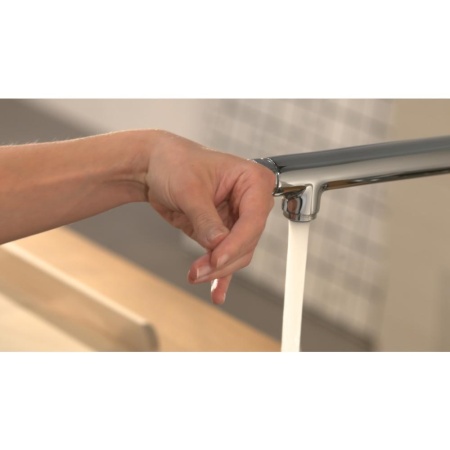 Смеситель hansgrohe Talis S для кухонной мойки 72820800, под сталь