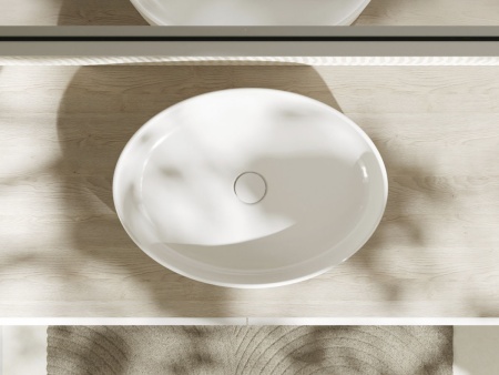 Hansgrohe Xuniva D Раковина накладная 550x400x175 белый 60165450