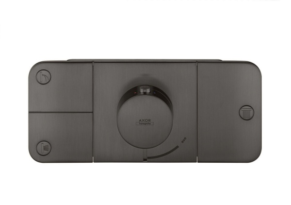 Термостат для душа Axor One 45713340, черный хром