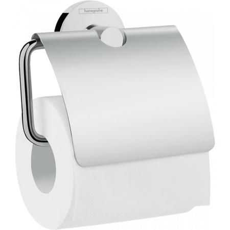 Держатель туалетной бумаги с крышкой Hansgrohe Logis Universal 41723000, хром