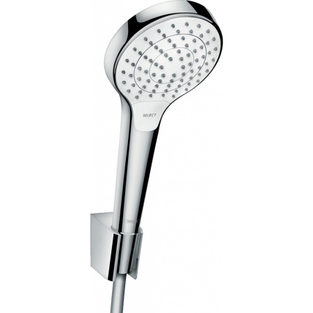 Душевой набор hansgrohe Croma Select S Vario 26411400, белый/хром