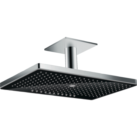 Верхний душ hansgrohe Rainmaker Select 460 3jet с потолочным кронштейном скрытого монтажа 24006600, черный/хром
