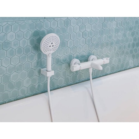 Термостат для ванны hansgrohe Ecostat Comfort ВМ 13114700, матовый белый