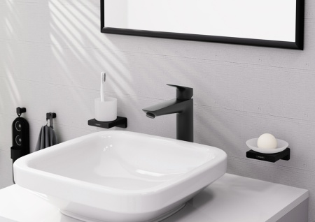Hansgrohe Logis Смеситель для раковины 190 черный матовый 71090670