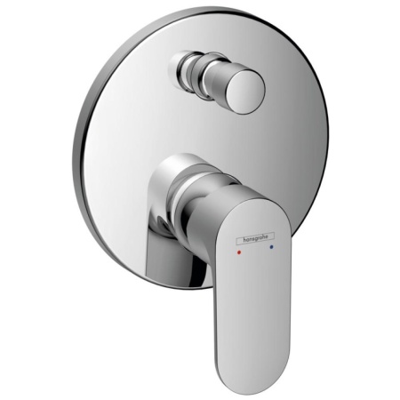 Смеситель для ванны hansgrohe Rebris S, скрытого монтажа 72466000, хром