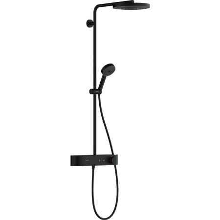 Душевая система Hansgrohe Pulsify Showerpipe 260, 1jet EcoSmart, 24221670, матовый черный