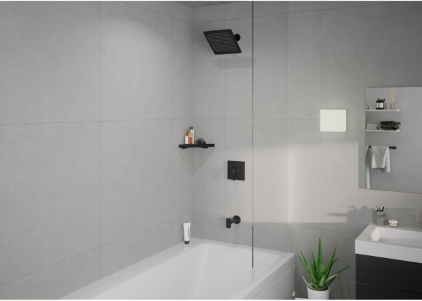 Hansgrohe Crometta E Верхний душ 240 1jet черный матовый 26726670