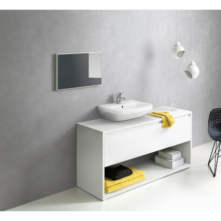 Смеситель hansgrohe Logis для раковины со сливным клапаном Push-Open 71077000, хром