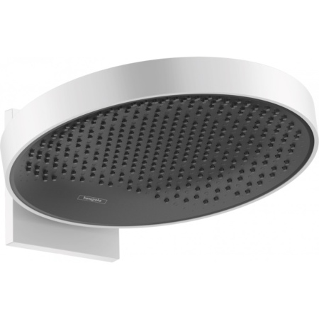 Верхний душ hansgrohe Rainfinity 360 1jet с настенным разъемом 26230700, матовый белый
