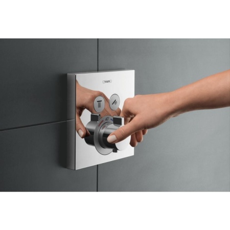 Термостат hansgrohe ShowerSelect для душа 15763000, хром