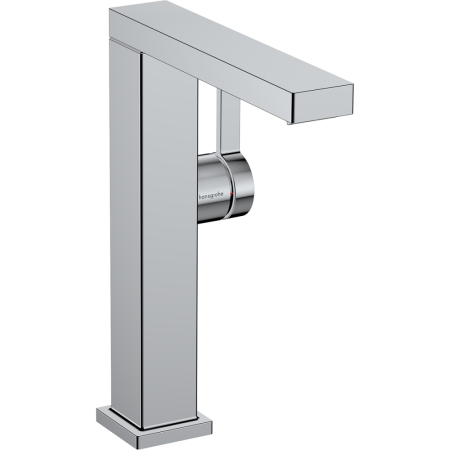 Смеситель для раковины hansgrohe Tecturis E 210 Fine, EcoSmart+, cо сливным гарнитуром Push-Open, 73060000, хром